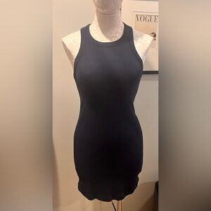 LA Made navy blue bodycon dress